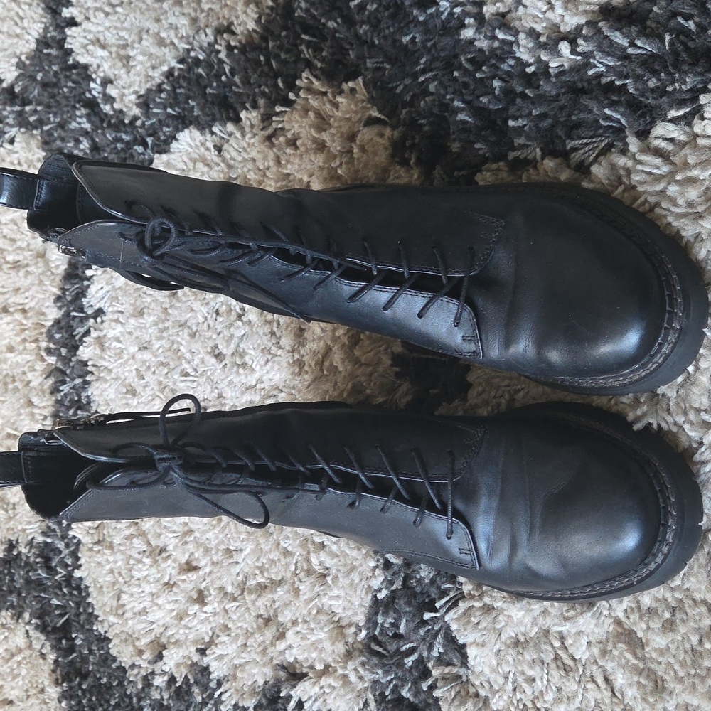 Black boots